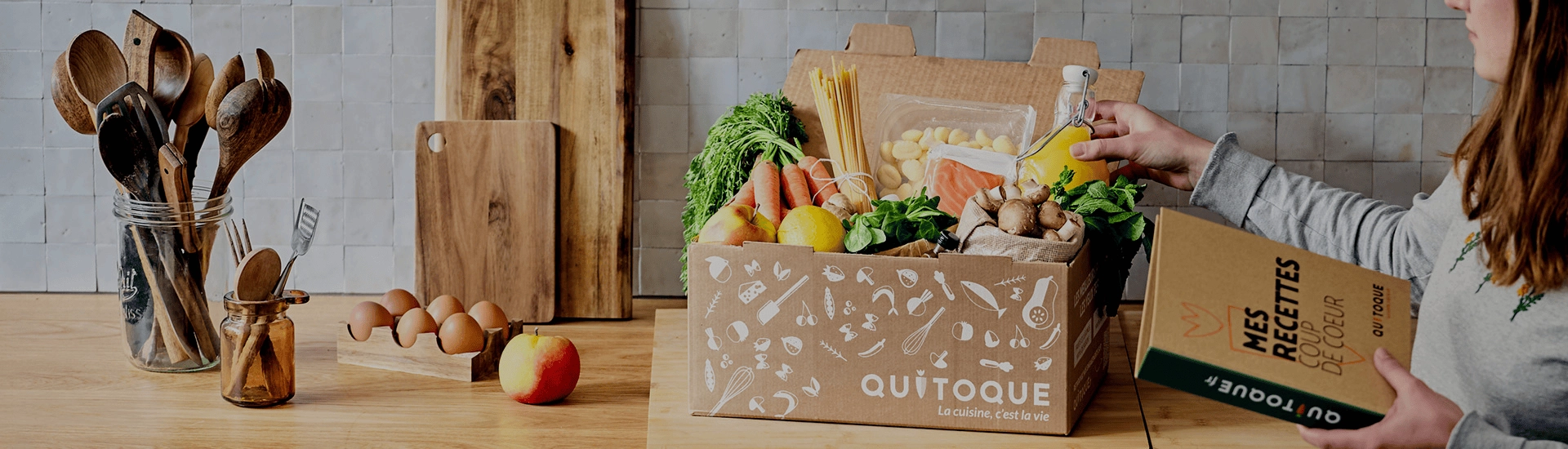 Box à cuisiner Quitoque x Vacances bleues