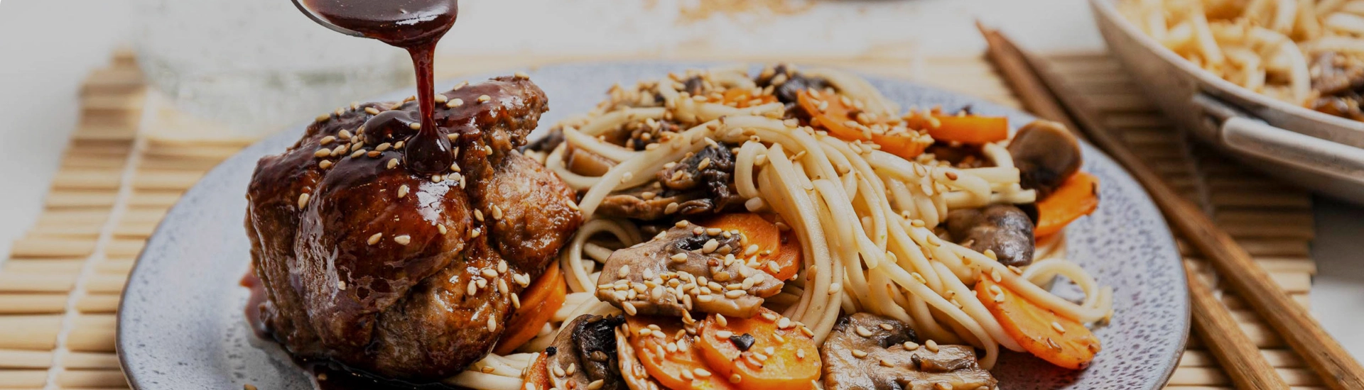 Assiette asiatique
