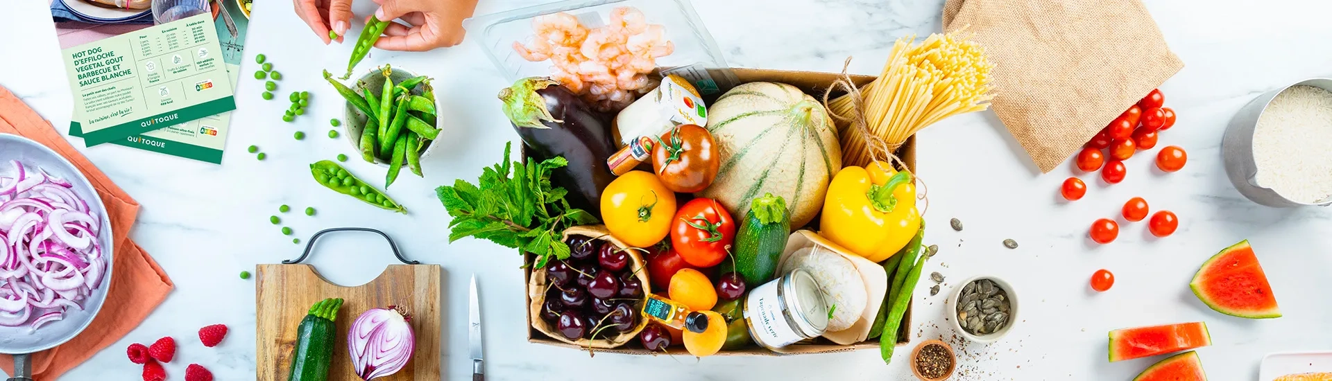 Box  repas quitoque équilibré