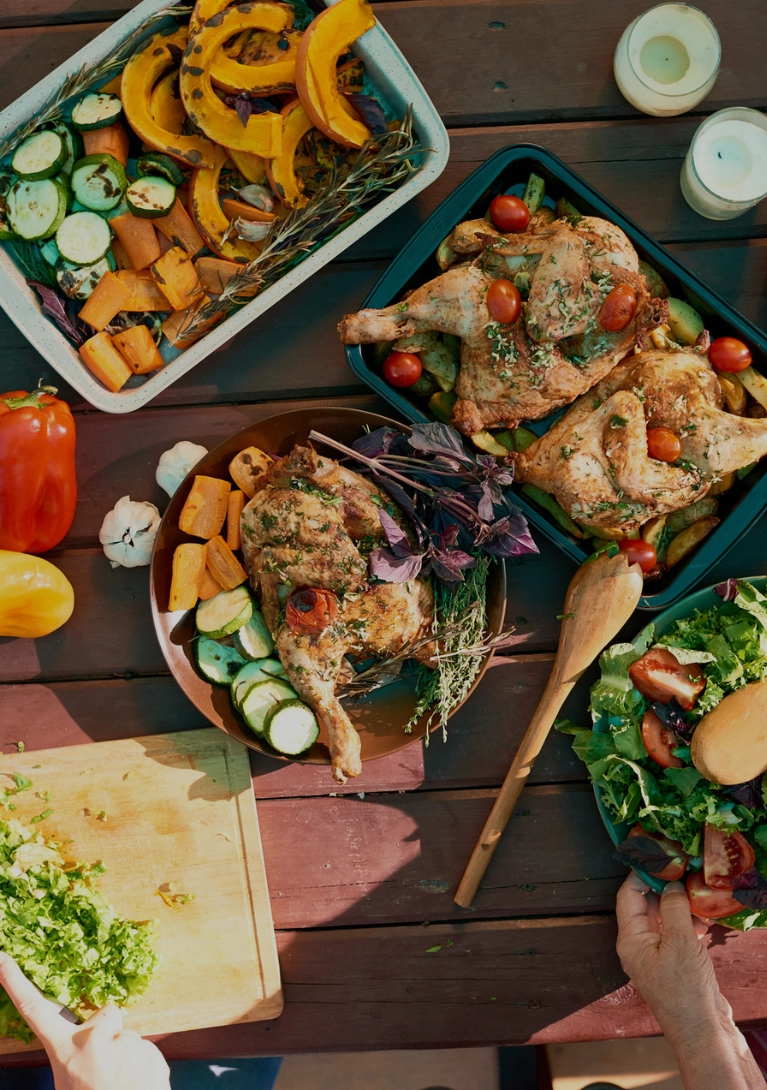 Repas entre amis simple et rapide