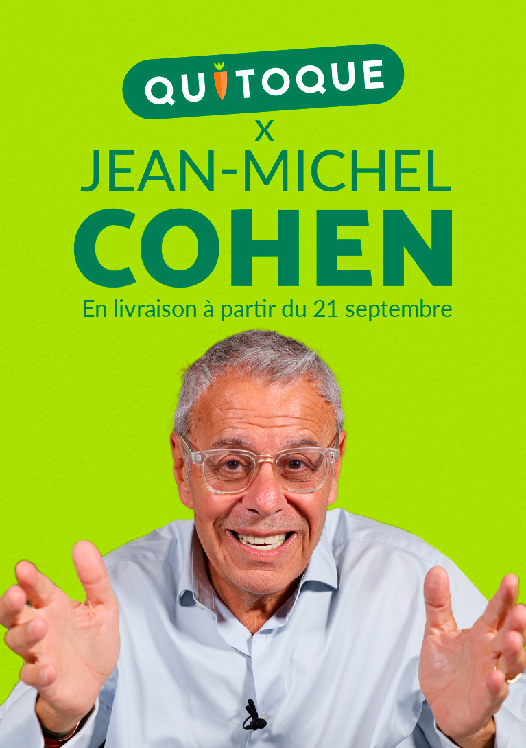 Quitoque x Jean-Michel Cohen, nutritionniste partenaire