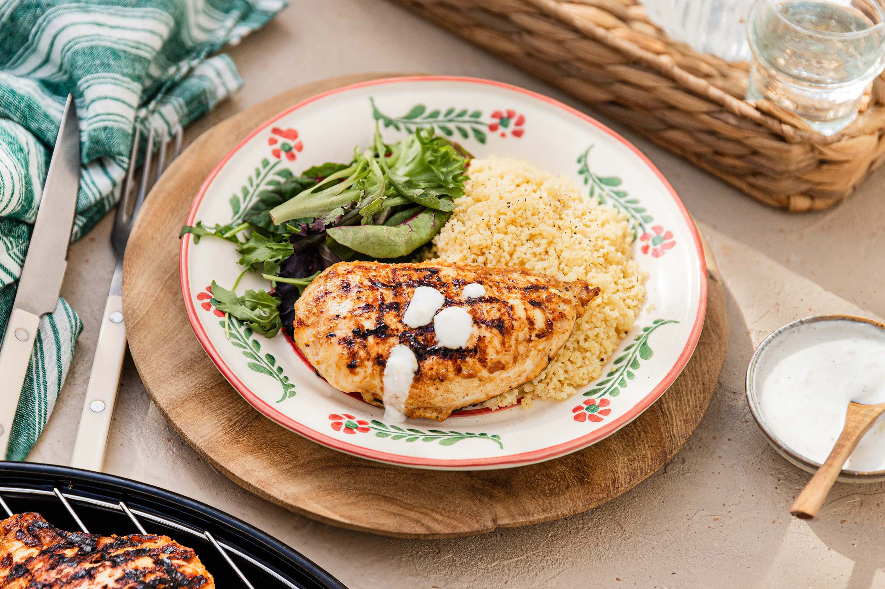 BBQ Poulet grille aux epices Addis Abeba web