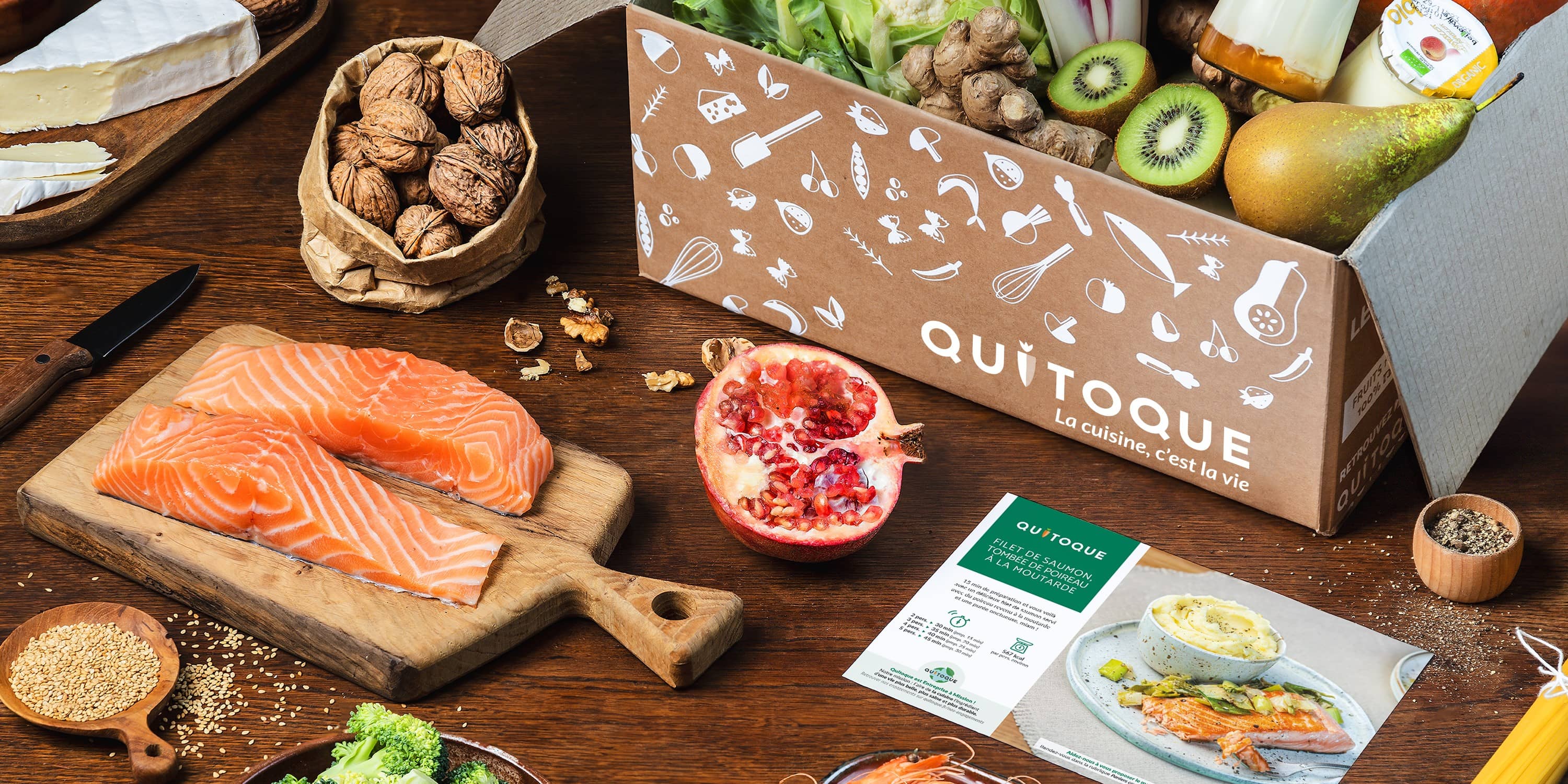 box Quitoque produits frais