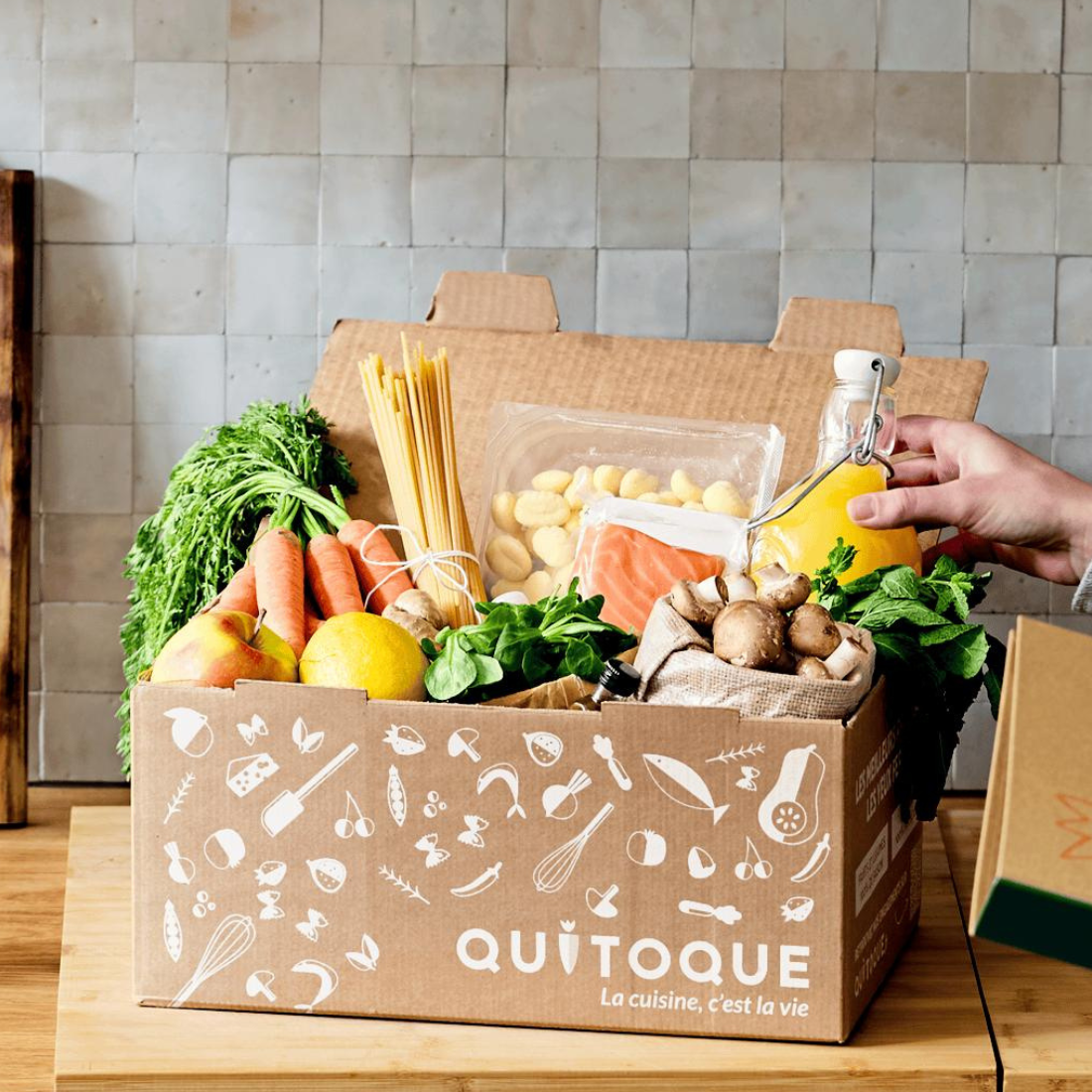 Une box quitoque