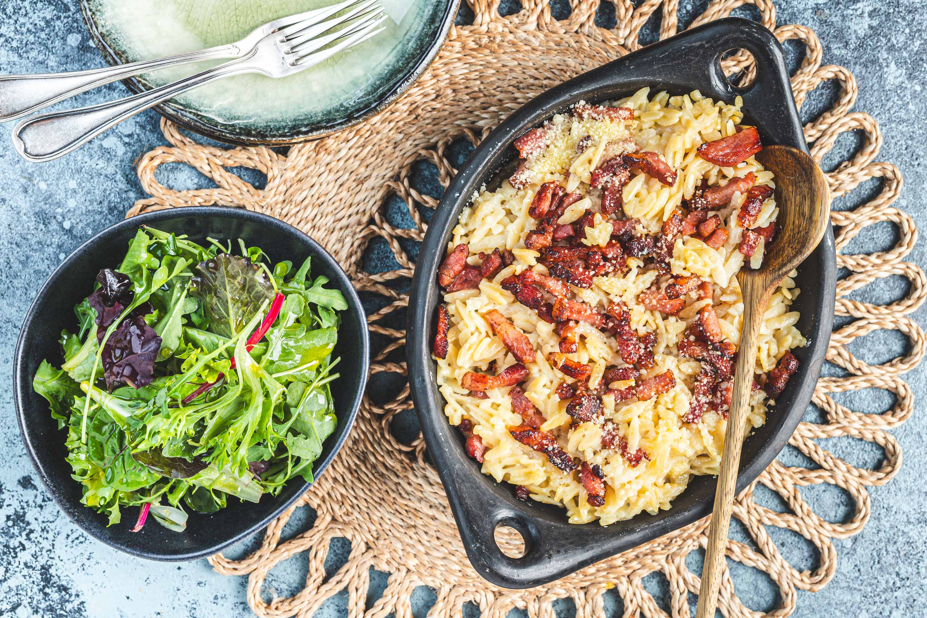 gratin orzo