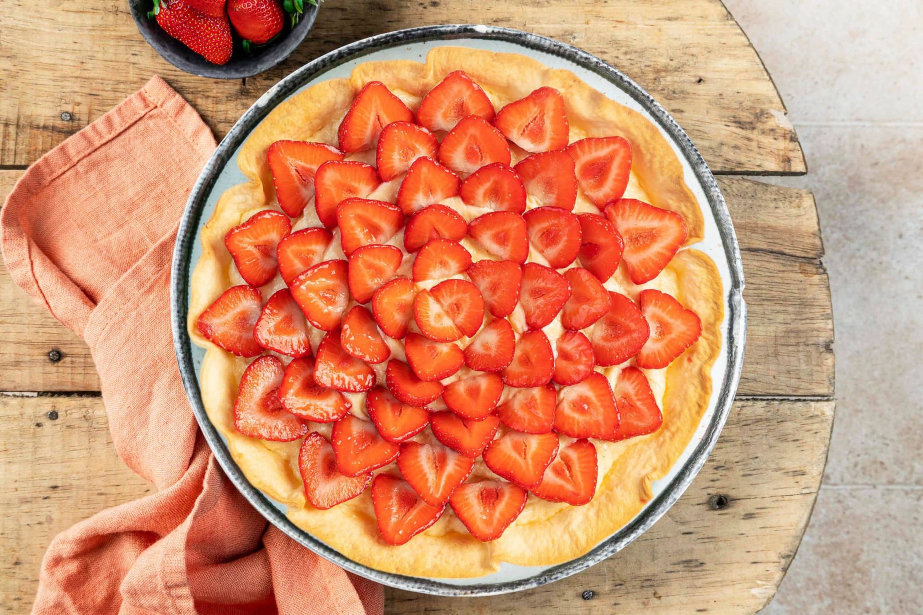 Tarte aux fraises