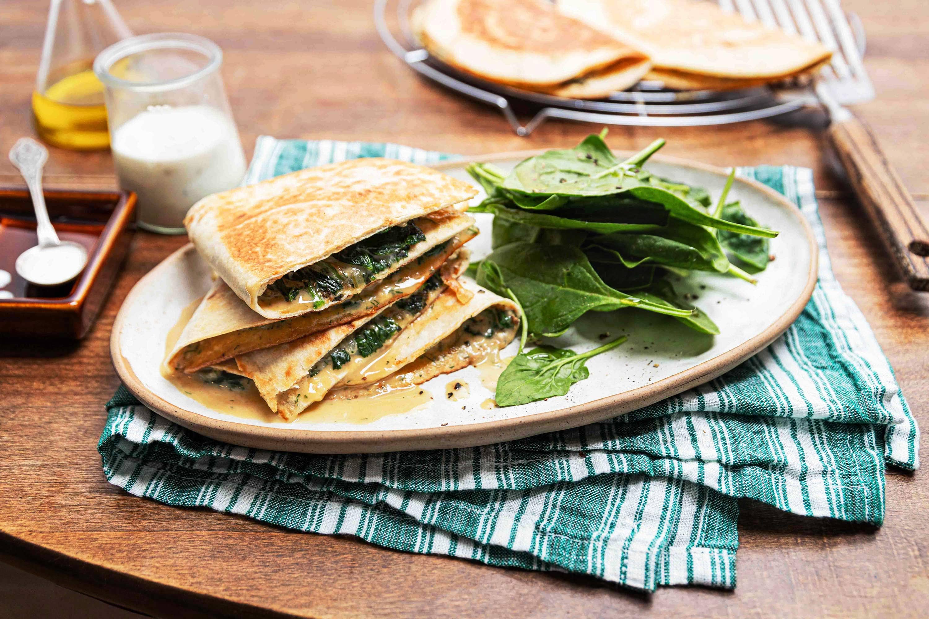 quesadillas végétariennes