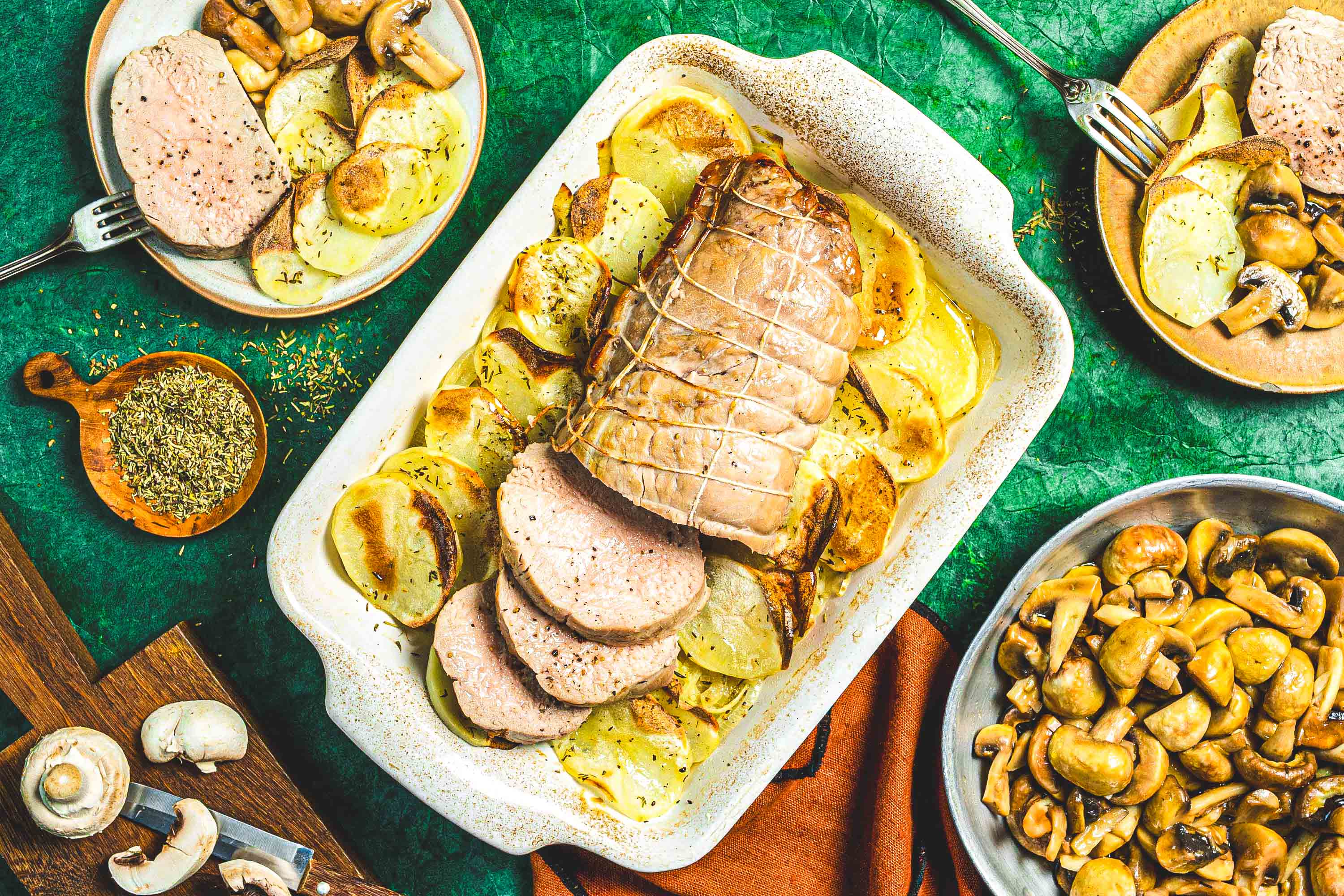 Roti de veau